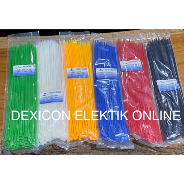 Dexicon Electric Cable Ties 3.6 x 300 mm