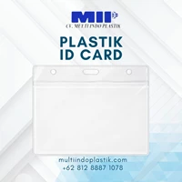 Portrait ID Card Plastic 23 cm x 8 cm