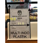 Plastik Kantong id card murah 1