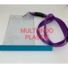 Paket Tali Lanyard 2cm dan Plastik ID Card ukuran 10.5cm x 14.5cm 3