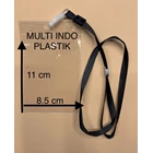 Lanyard straps 1cm and plastic ID Card size 11cm x 8.5cm 1