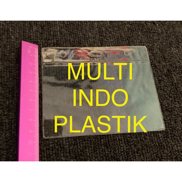 Plastic ID Card Landscape size 7cm x 12cm