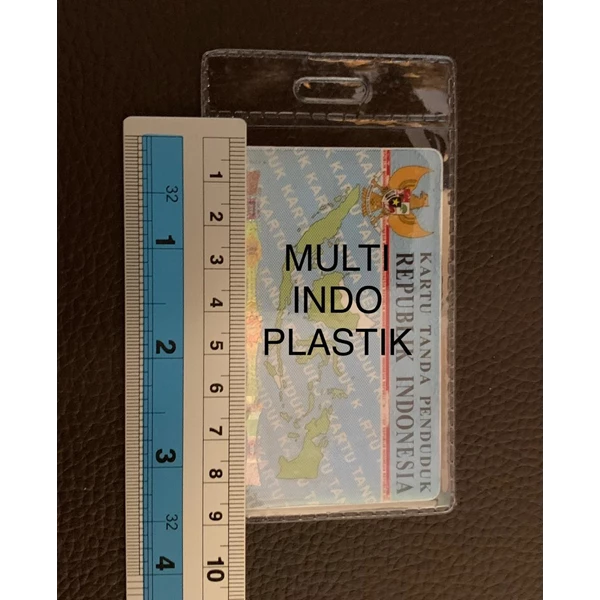 Plastik ID Card ukuran 6cm x 9cm