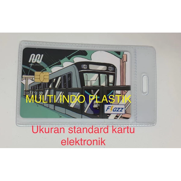  MRT Card Plastic size 6cm x 11cm