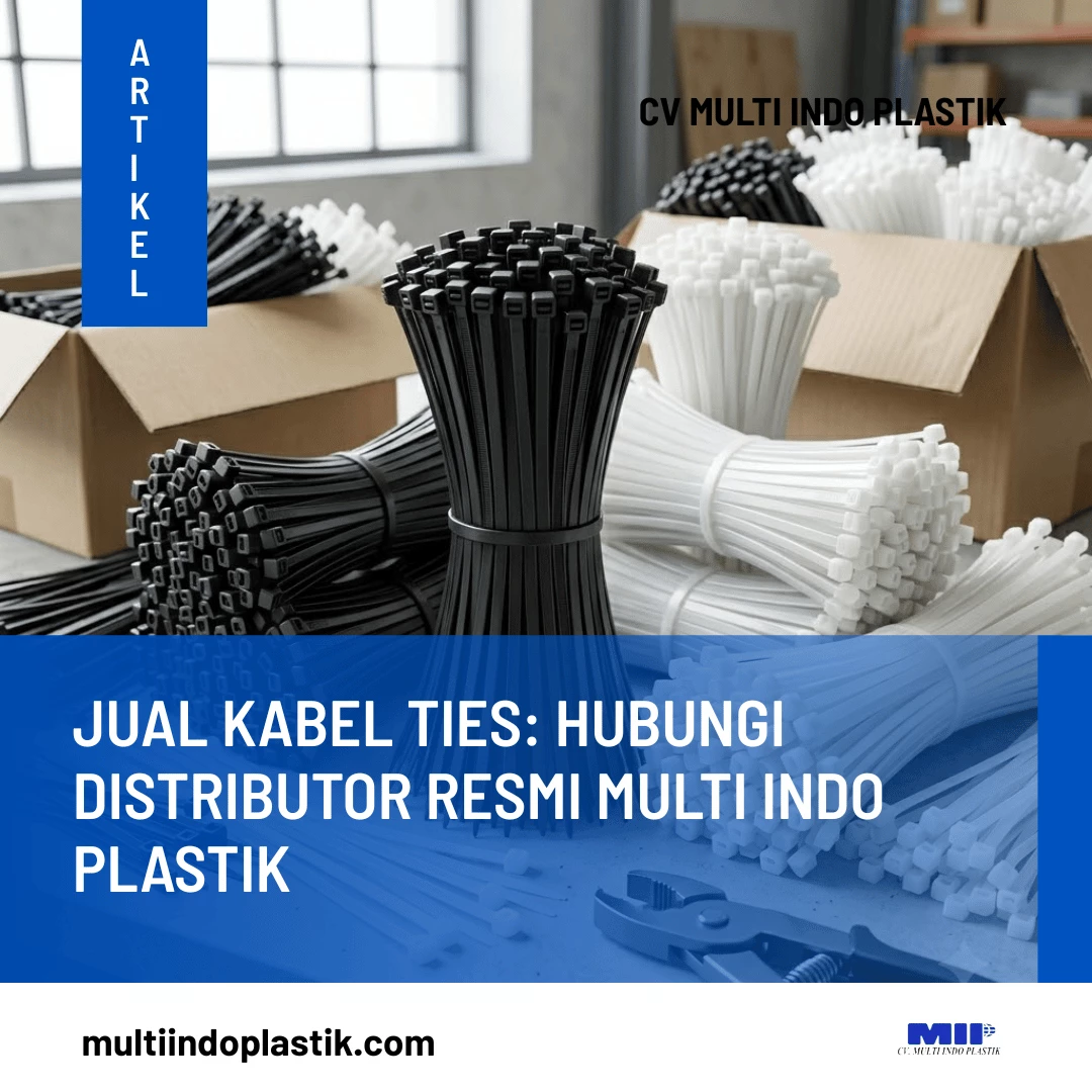 Jual Kabel Ties: Hubungi Distributor Resmi Multi Indo Plastik