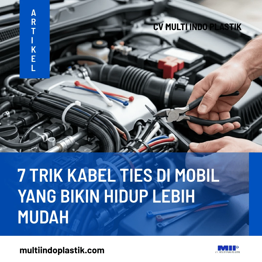 7 Trik Kabel Ties di Mobil yang Bikin Hidup Lebih Mudah