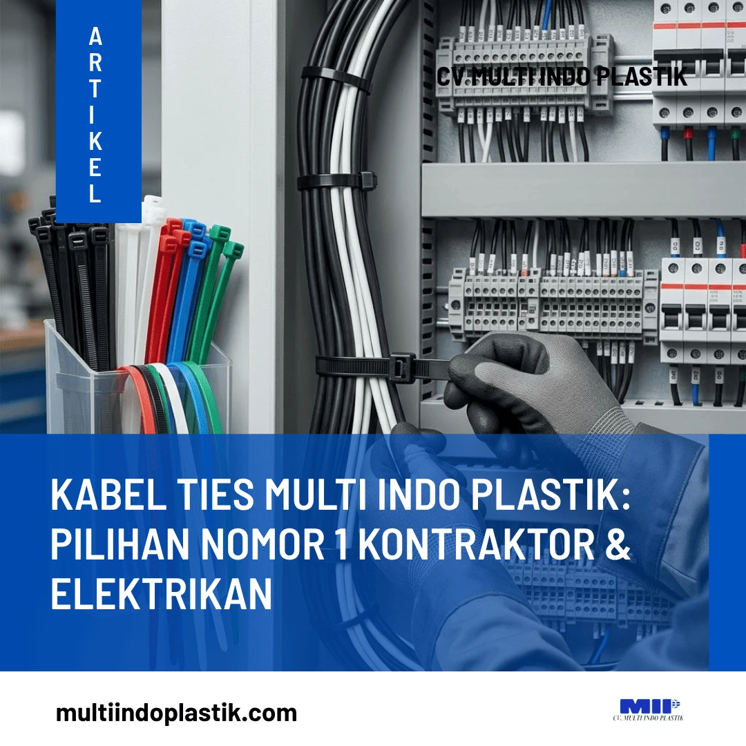 Kabel Ties Multi Indo Plastik: Pilihan Nomor 1 Kontraktor & Elektrikan