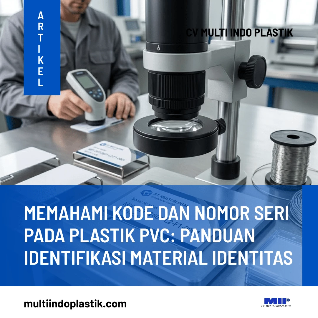Memahami Kode dan Nomor Seri pada Plastik PVC: Panduan Identifikasi Material Identitas