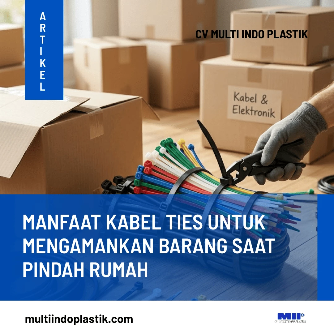 Manfaat Kabel Ties untuk Mengamankan Barang Saat Pindah Rumah