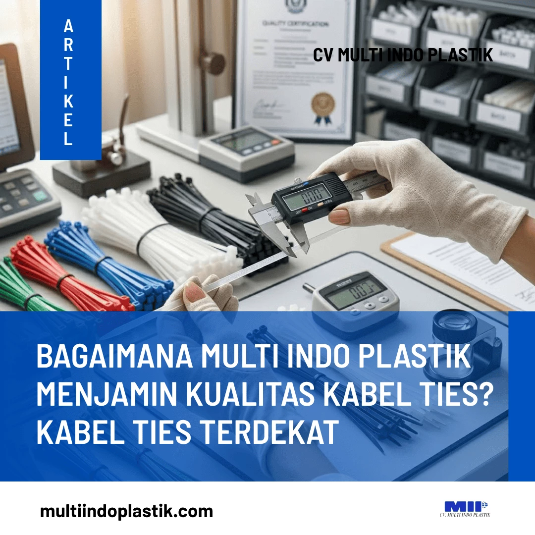 Bagaimana Multi Indo Plastik Menjamin Kualitas Kabel Ties?
